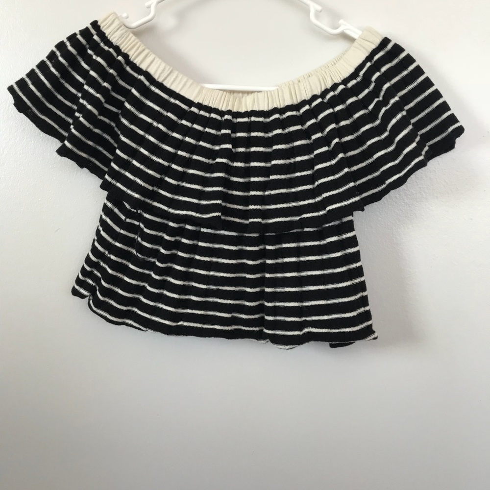 Off the shoulder top.